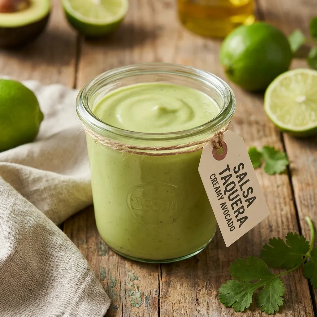 סלסה אבוקדו קרמית (250 מ״ל)